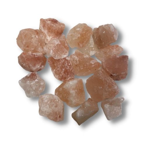 Imagen de Roca piedras de sal del Himalaya en paquete de 1kg.