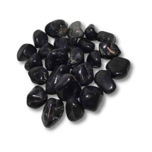Imagen de Piedras semi preciosas Onix rolado piedras de 1.5 a 2cms. en paquete de 100grs.