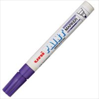 Marcador con bolillo permanente UNI PAINT trazo medio PX-20 2.2-2.8mms. color Violeta 55 UNI