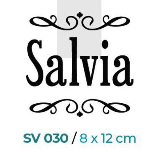 Imagen de Sello Placa vintage sobre relieve HYN de de 8*12cms. modelo SV030 HYN