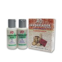 Set craquelador al agua AD kit de 2 componentes de *50ml.