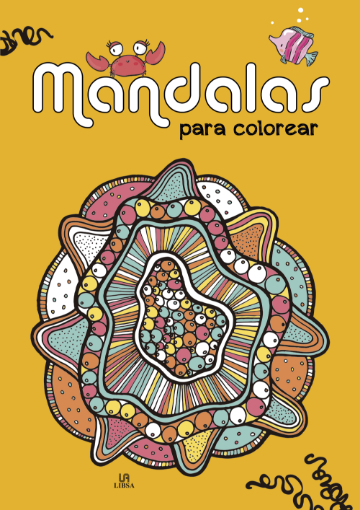 Imagen de Libro para colorear coleccion Mis primeros Mandalas 32 paginas de 21x30cms tapa Mandalas para colorear