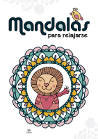 Libro para colorear coleccion Mis primeros Mandalas 32 paginas de 21x30cms tapa Mandalas para Relajarse