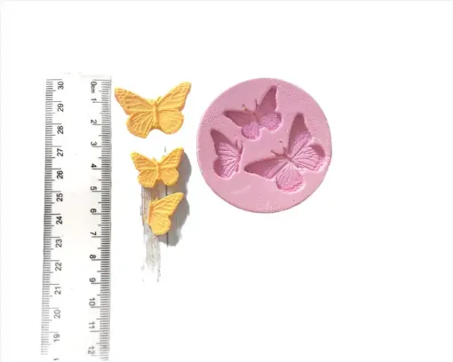 molde silicona no 100 mariposas 3 modelos 2 3 cms aprox 0