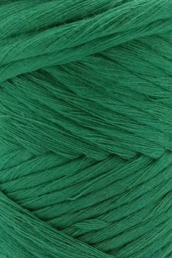cordon grueso para macrame twisted bead yarn madeja 250gr 70mts color verde medio 0