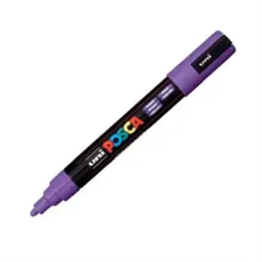 marcador tinta pigmentada base agua trazo medio 1 8 2 5mm pc 5m color violeta 0