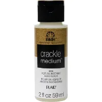 Crackle Medium craquelador Medio de apariencia agrietada para acrilicos "FOLK ART" *2oz 59ml