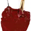 pintura acrilica secado rapido acabado semimate signature mont marte x500ml color rojo brillante 1