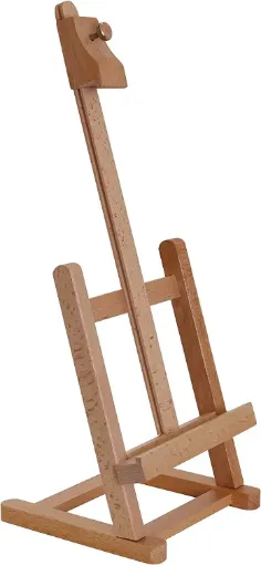atril caballete soporte mesa madera haya meeden hj 6c es 6020ym 20x24x54cms 0