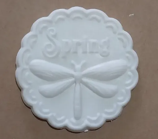 aplique porcelana flexible modelo aplique circular spring 7 5cms por unidad 0