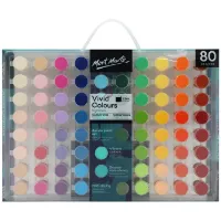 Set de 80 pinturas acrilicas Signature de 3.5ml "MONT MARTE" x80 colores vibrantes