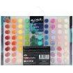 set 80 pinturas acrilicas signature 3 5ml mont marte x80 colores vibrantes 1