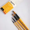 set 4 pinceles punta sintetica para pinturas acrilicas acrylic brushes signature mont marte bmhs0018 1